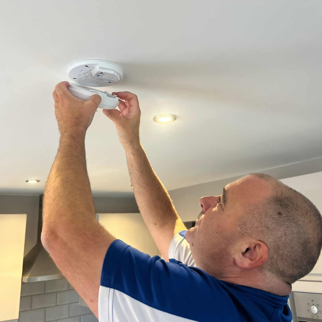 Professional smoke and heat alarm installation in Filton